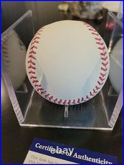 Mariano Rivera Autographed & Inscribed Enter Sandman Baseball PSA COA