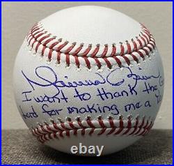 Mariano Rivera HOF Signed OML Baseball Inscribed Autographed AUTO PSA COA