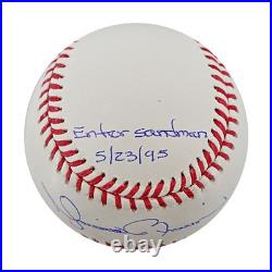 Mariano Rivera Yankees Autographed Signed Inscribed MLB Baseball (CX Auth)