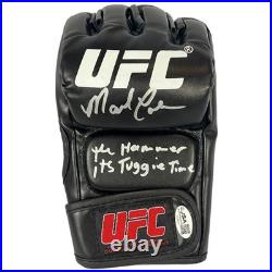 Mark Coleman autographed signed inscribed UFC glove JSA The Hammer