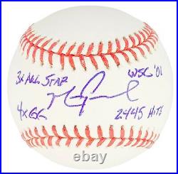 Mark Grace autographed signed inscribed Baseball MLB Chicago Cubs PSA COA