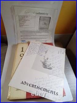 Mark Hamill Signed & Inscribed High School Year Book Page Very RARE! JSA LOA