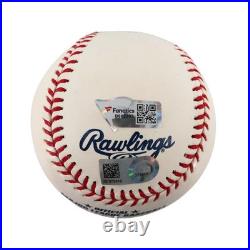 Mark McGwire Oakland As Autographed Signed Inscribed OMLB Baseball Fanatics Holo