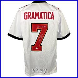 Martin Gramatica inscribed signed autographed jersey Tampa Bay Buccaneers JSA