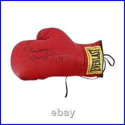 Marvelous Marvin Hagler Autographed Signed Inscribed Everlast Boxing Glove JSA Marvelous Marvin Hagler Autographed Signed Inscribed Everlast Boxing Glove JSA
