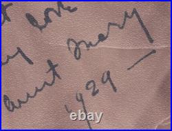 Mary Pickford Inscribed Photograph Signed 1929