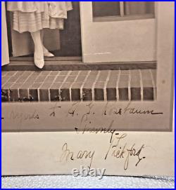 Mary Pickford Signed And Inscribed Photograph Mary Pickford Signed And Inscribed Photograph