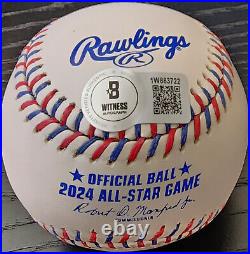 Mason Miller Autographed AllStar Baseball Inscribed All Star Record 103.6 MPH