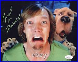 Matthew Lillard autographed signed inscribed 8x10 photo Scooby Doo JSA Shaggy