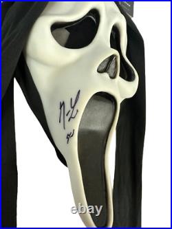 Matthew Lillard autographed signed inscribed Ghostface Scream mask JSA COA Stu