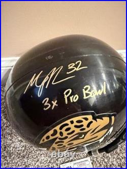 Maurice Jones-Drew signed inscribed autographed Jacksonville Jaguars Helmet JSA