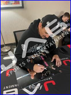 Max Holloway autographed signed inscribed 16x20 photo Blessed JSA Justin Gaethje