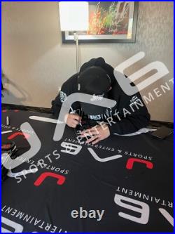 Max Holloway autographed signed inscribed glove UFC BAS Blessed