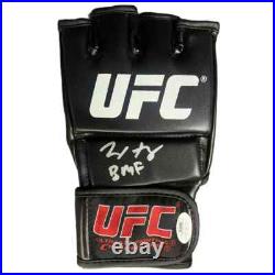 Max Holloway autographed signed inscribed glove UFC JSA Blessed