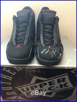 Michael Jordan UDA Signed Autograph Inscribed 09 HOF Retro 14 Shoes 19/23 RARE
