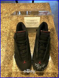 Michael Jordan UDA Upper Deck Signed Autograph Inscribed 2009 HOF 14 Shoes 14/23