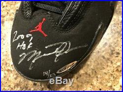 Michael Jordan UDA Upper Deck Signed Autograph Inscribed 2009 HOF 14 Shoes 14/23