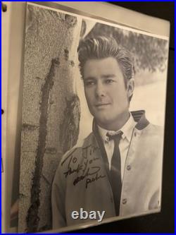 Michael Parks Signed Black and White Publicity Portrait Autograph Inscribed
