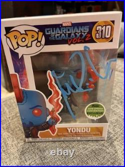 Michael Rooker signed Inscribed Yondu ECCC Funko Pop! #310 autograph