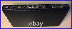 Mickey Mantle Autograph/Signed Book My Favorite Summer 1956 Inscribed 54/1956