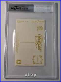 Mickey Mantle Signed INSCRIBED NO. 7 1981 HOF Perez Stee# AUTO BECKETT #6518