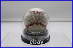 Mickey Mantle Signed Inscribed Mvp 56', 57', 62 Baseball Autograph Bas 8 W6363