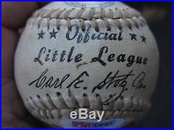 Mickey Mantle Vintage signed Baseball Ball Inscribed To Bobby PSA/DNA autograph