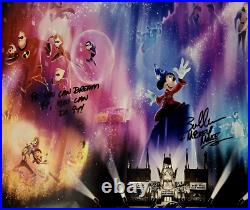 Mickey Mouse Signed Photo Autograph Disney Bret Iwan 12x18 Inscribed Beckett COA