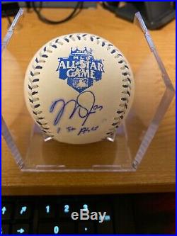 Mike Trout 1st ASG Autographed Inscribed 2012 MLB All Star Game Baseball