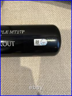 Mike Trout Auto Autograph Signed Old Hickory Bat MLB COA 2014 AL MVP Inscribed