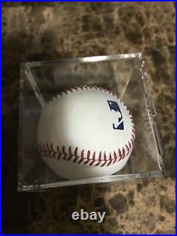 Mike Trout Signed Inscribed Baseball AL MVP MLB COA Autographed MINT Case