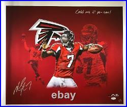 Mike Vick autographed signed inscribed 20x24 canvas RARE NFL Atlanta Falcons JSA