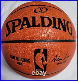 Miles Bridges Signed Autographed Spalding Basketball Inscribed Hornets #/100 UDA