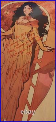 Morena Baccarin Inara Serra Firefly Serenity Autograph Signed Inscribed Poster