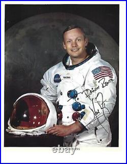 NEIL ARMSTRONG SIGNED & INSCRIBED NASA Photograph