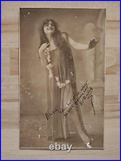 NORKA ROUSKAYA Swiss Dancer & Violinist SIGNED INSCRIBED AUTOGRAPH PHOTO 139