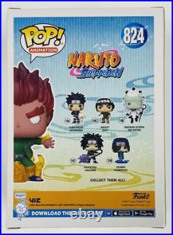 Naruto Might Guy #824 Autograph Signed Inscribed Skip Stellrecht PSA Funko Pop