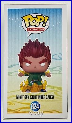 Naruto Might Guy #824 Autograph Signed Inscribed Skip Stellrecht PSA Funko Pop