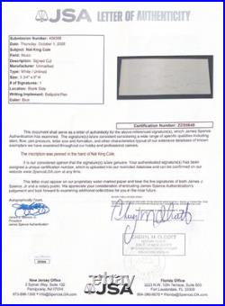 Nat King Cole JSA Hand-Signed Autograph Inscribed Your Food is Great