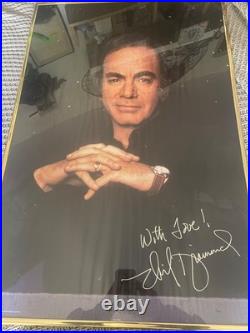 Neil Diamond Sony Signatures Autographed Music Movie Poster Up on the Roof 1993