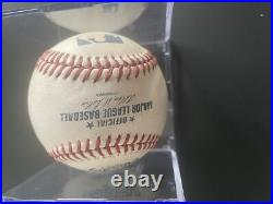 Nick Castellanos Autograph Signed Inscribed MLB Debut Game Used Baseball COA