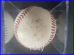 Nick Castellanos Autograph Signed Inscribed MLB Debut Game Used Baseball COA