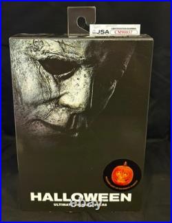 Nick Castle Autographed Signed Inscribed NECA Figure JSA COA Michael Myers