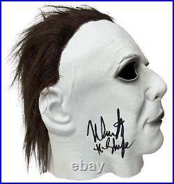 Nick Castle autographed signed inscribed Mask Michael Myers Halloween JSA COA