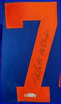 Nick Castle autographed signed inscribed jersey Halloween Michael Myers PSA COA