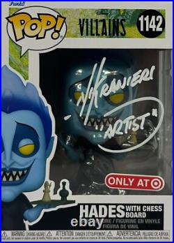 Nik Ranieri autographed signed inscribed Funko Pop #1142 JSA Hercules Hades