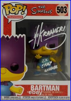 Nik Ranieri autographed signed inscribed Funko Pop #503 JSA The Simpsons