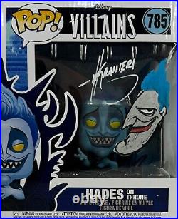 Nik Ranieri autographed signed inscribed Funko Pop #785 JSA Hercules Hades