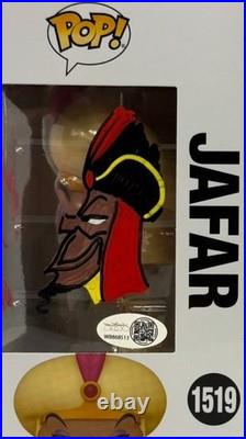 Nik Ranieri autographed signed inscribed illustrated Funko Pop JSA Disney Aladin