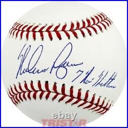 Nolan Ryan Signed Autographed ML Baseball Inscribed 7 No Hitters TRISTAR